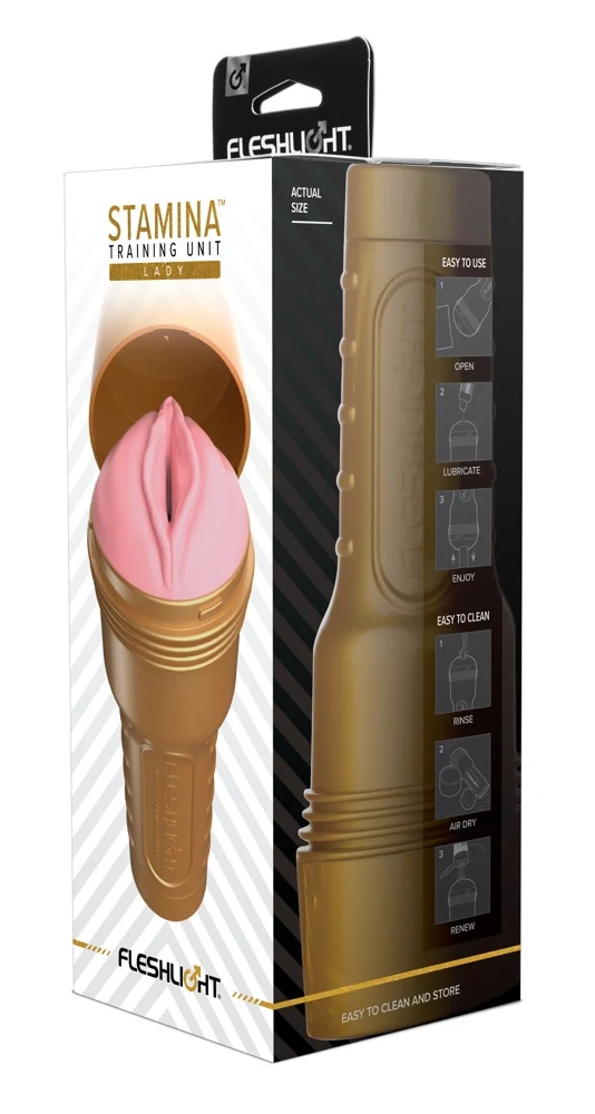 Fleshlight masturbator met realistische opening
