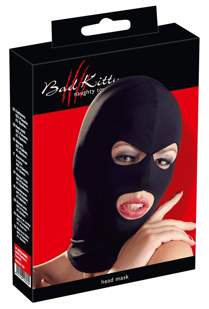 Bad Kitty Kopfmaske masken knebel
