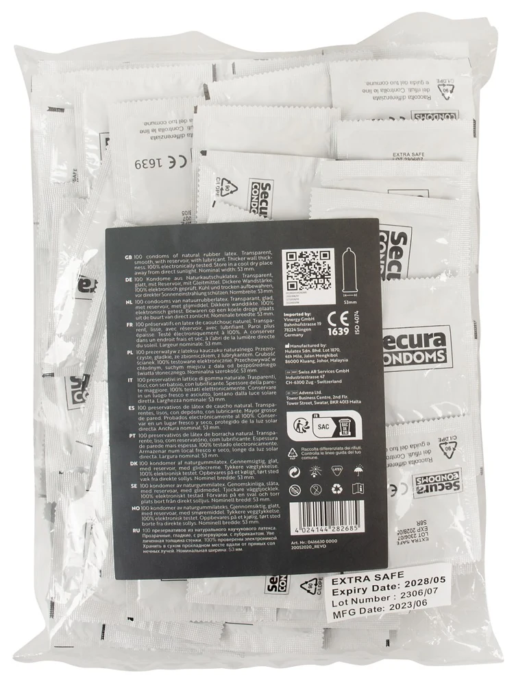 Secura Extra Safe condooms 100 stuks