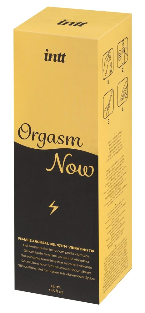intt Orgasm Now stimulierende gele sprays