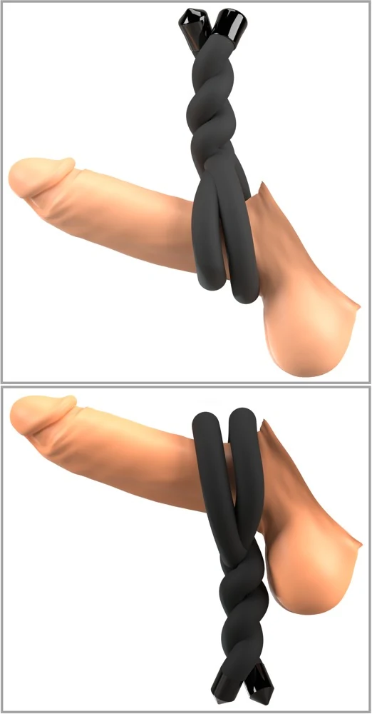 Bad Kitty Bendable cock ball ring penisring