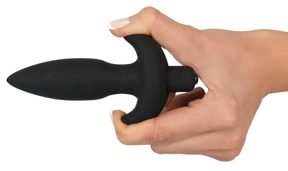 Black Velvets Vibrating Plug 13 cm anal toy