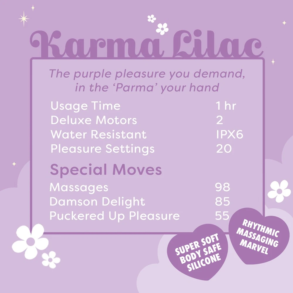 Unihorn Karma Lilac 9 cm vibrator