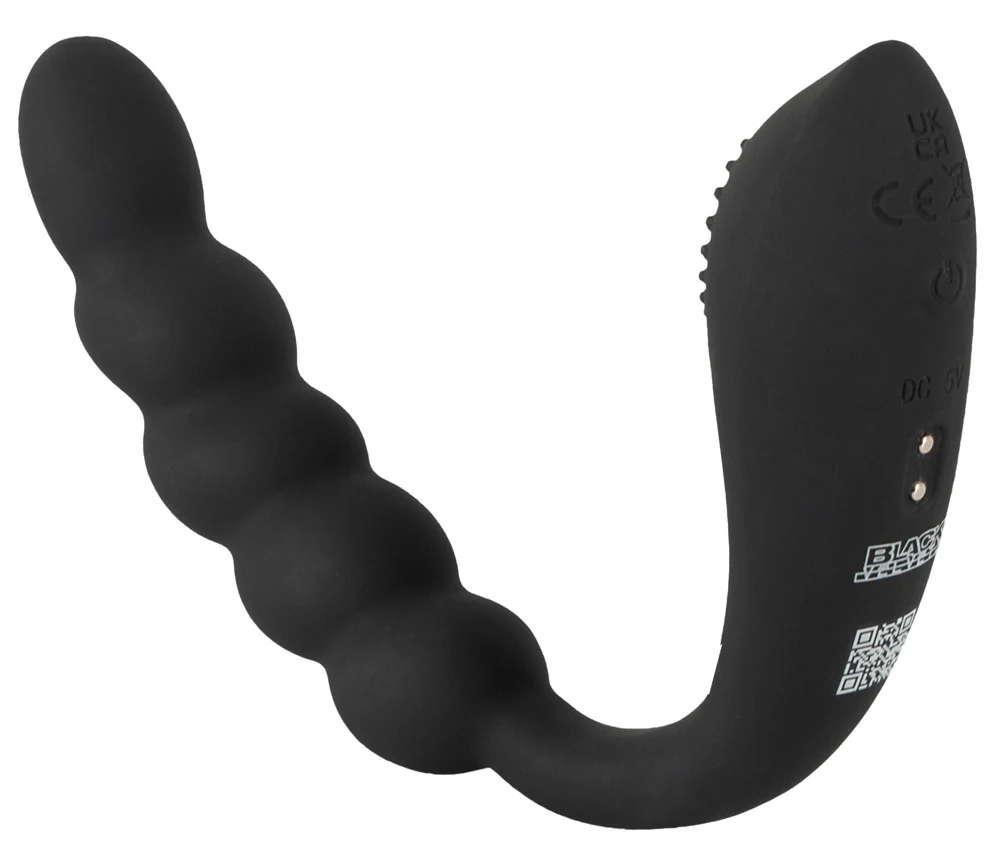 Black Velvets Bendable dual stimulator 26 cm vibrator