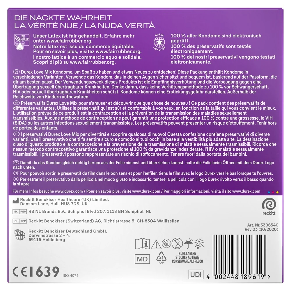 Durex Love Mix condooms 40 stuks