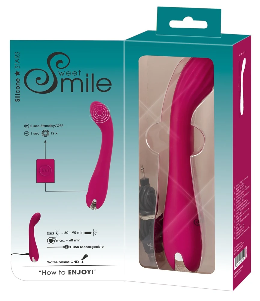 Sweet Smile G-Spot Vibrator 20 cm
