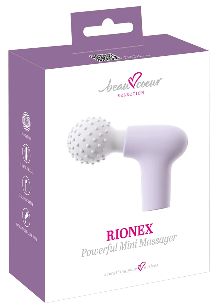 beau coeur RIONEX Mini Massager 11,1 cm vibrator