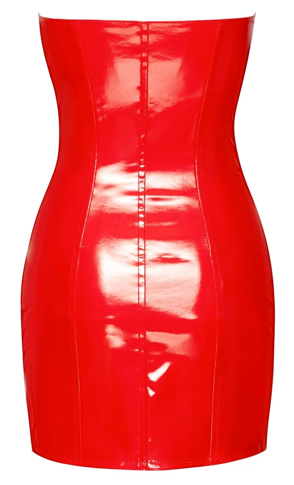 Black Level Kleid aus Lack