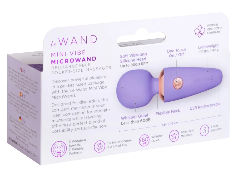 le Wand Mini Vibe Microwand vibrator