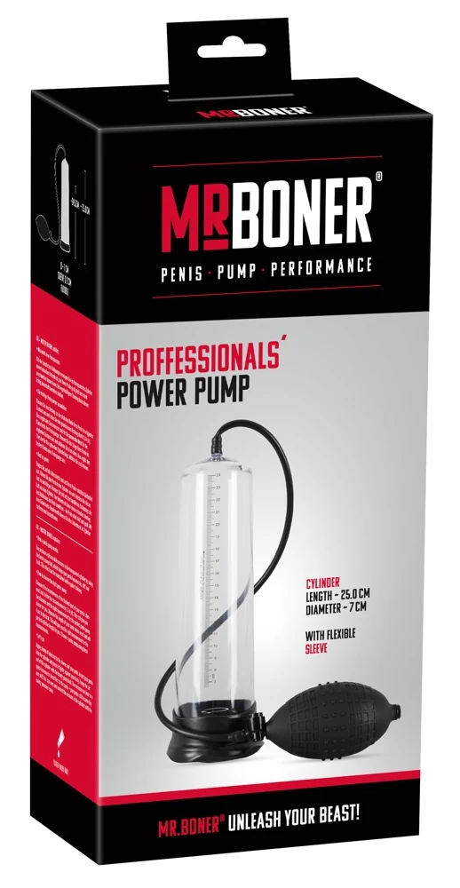 Mister Boner Professionals Power Pump penispomp