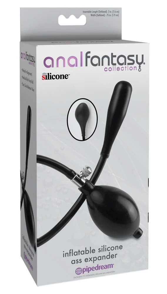 Anal Fantasy Collection Inflatable silicone ass expander 52 cm toy