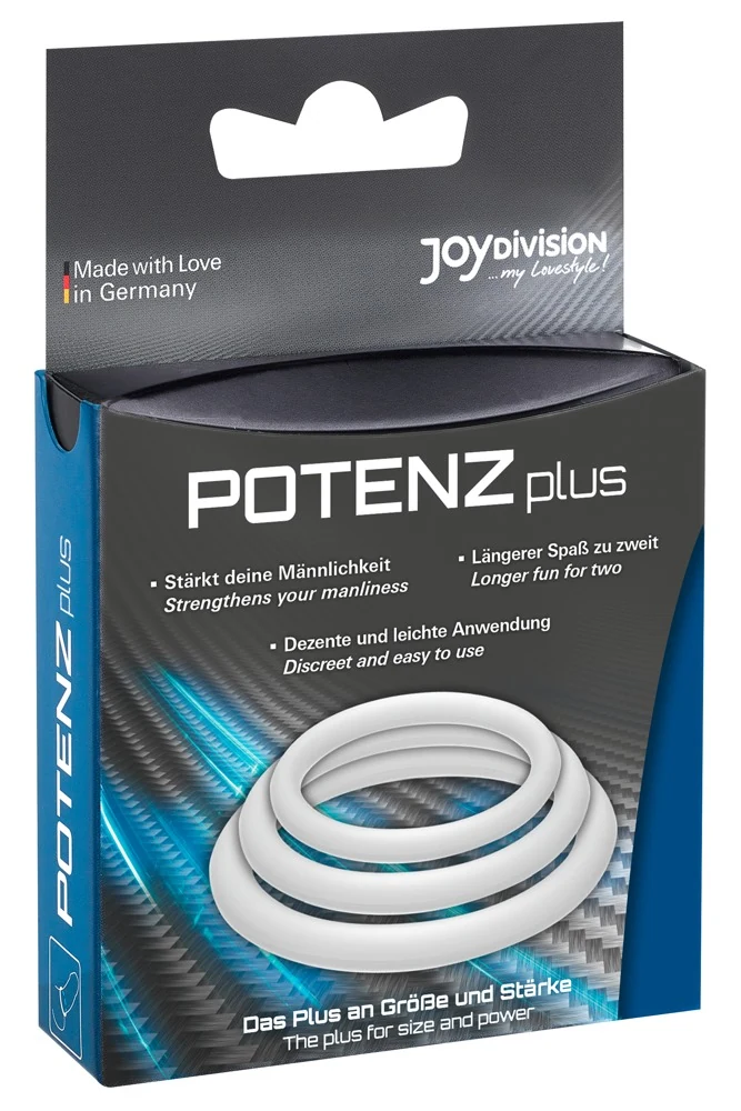 Joydivision Toys POTENZplus 3er penisring