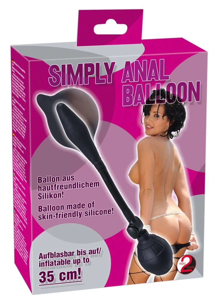 Simply Anal Balloon opblaasbare siliconen plug