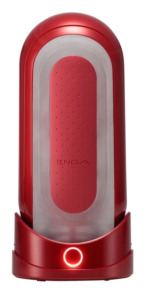 TENGA Flip 0 (Zero) Red Warmer Package masturbator