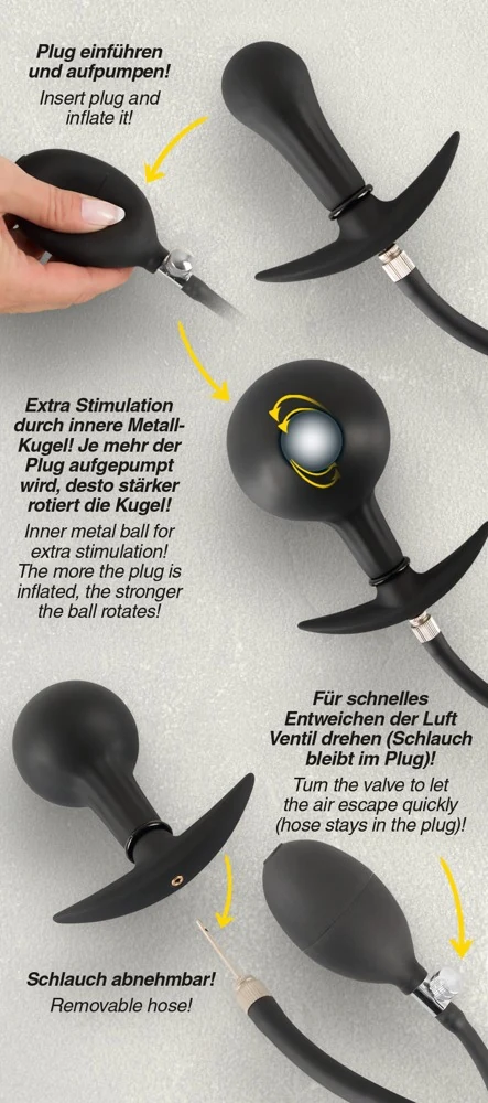 You2Toys Inflatable Plug 8 cm anal toy