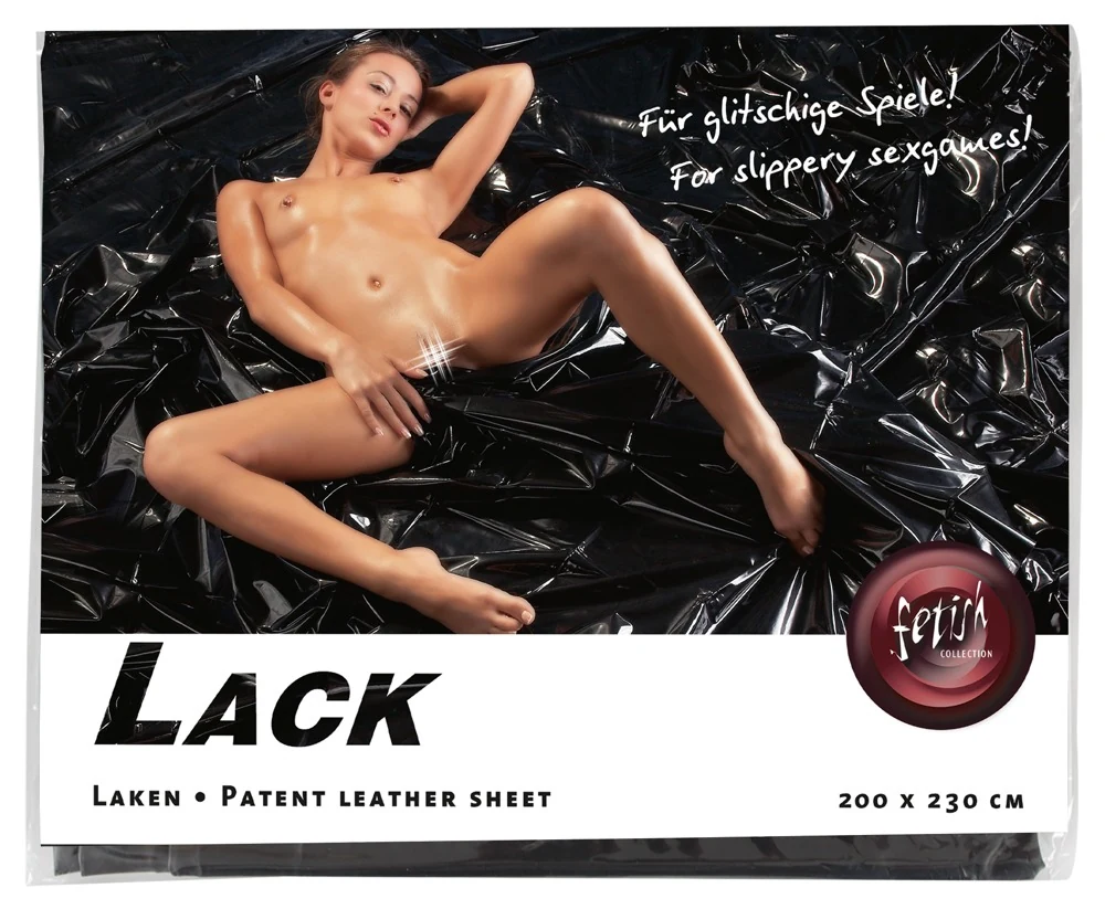Zwarte vinyl speelmat 200 x 230 cm