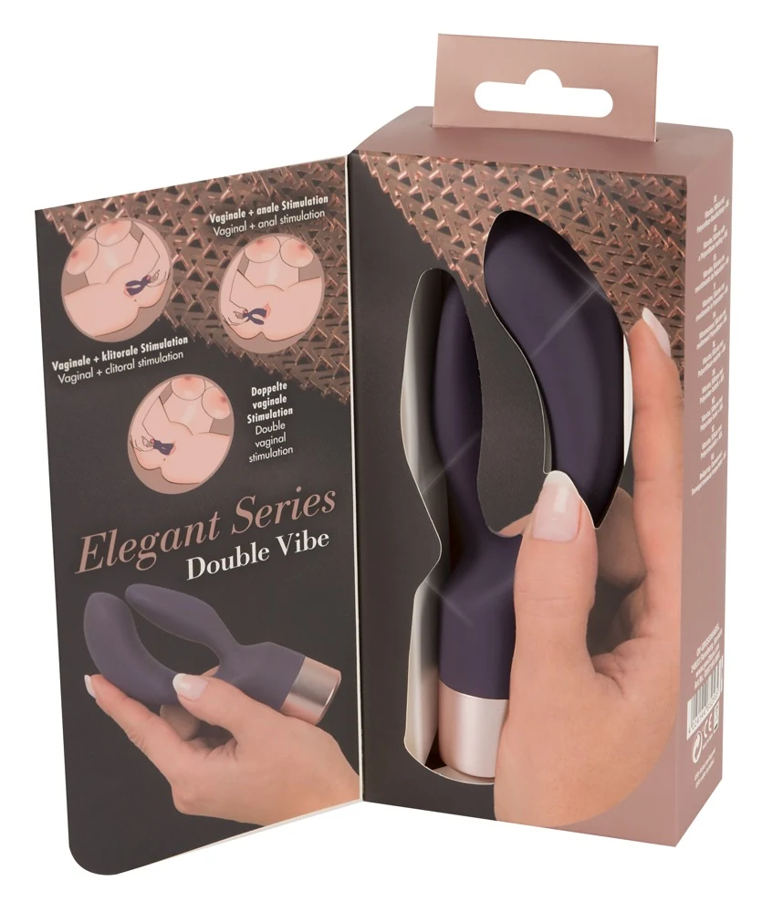 Elegant Series Double Vibe 15,2 cm vibrator