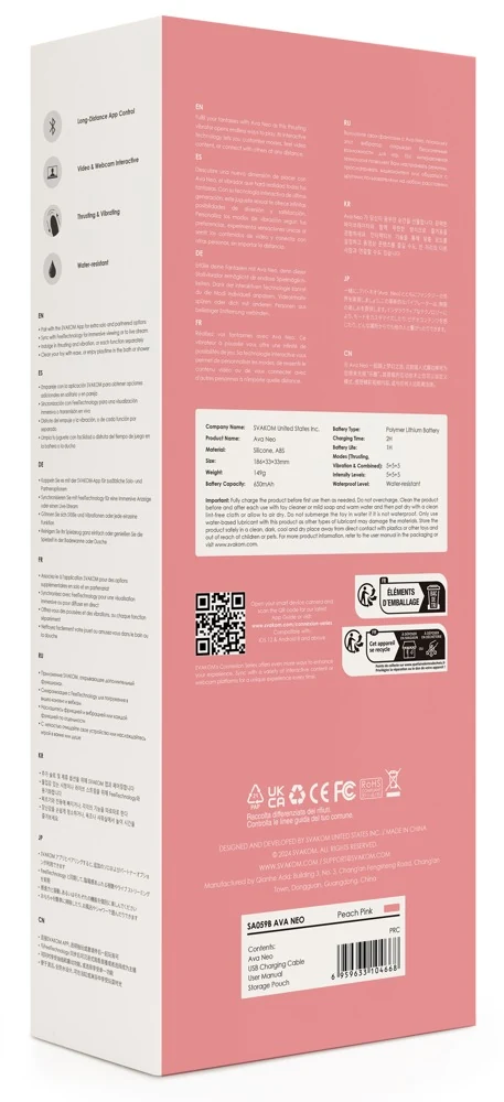 SVAKOM Ava Neo 19,6 cm vibrator