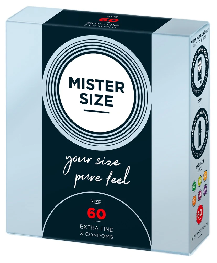 Mister Size condooms 60 mm