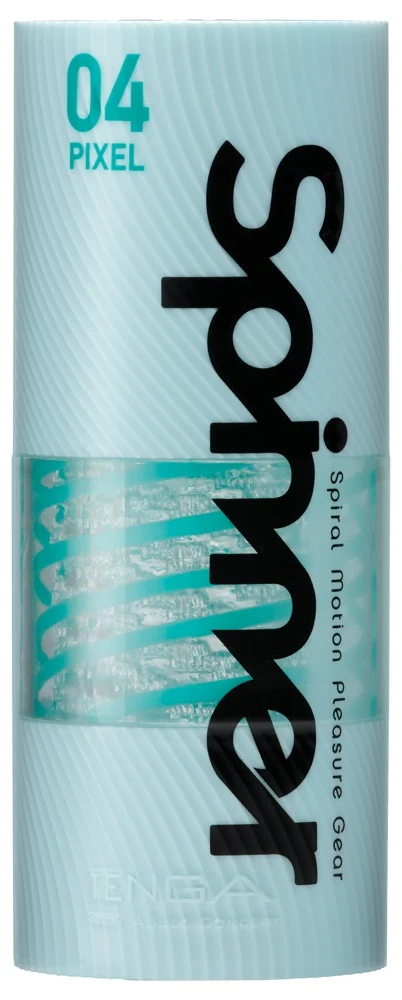 TENGA herbruikbare masturbator spinner transparant