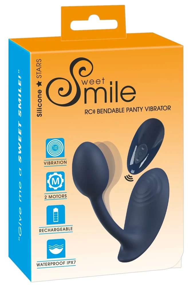 Sweet Smile RC Bendable Panty Vibrator 13,3 cm