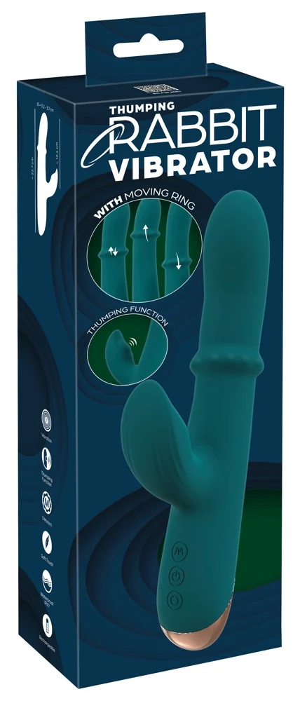 You2Toys Thumping Rabbit Vibrator 22,7 cm
