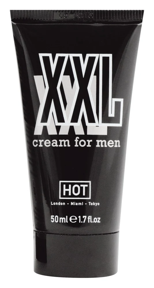 HOT XXL Cream for men stimulierende gele sprays