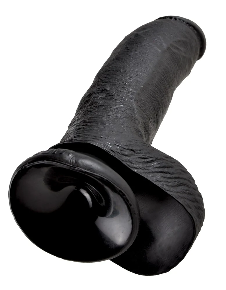 Realistische dildo met zuigvoet 22,9 cm