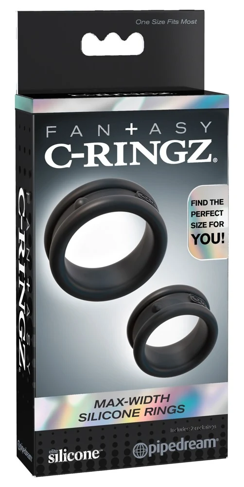 Fantasy C-Ringz Max-Width Silicone Rings penisring