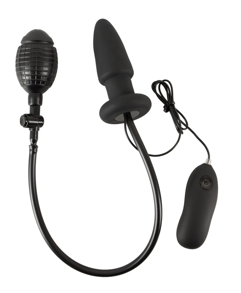 You2Toys Inflatable Vibrating Butt Plug 12,2 cm anal toy