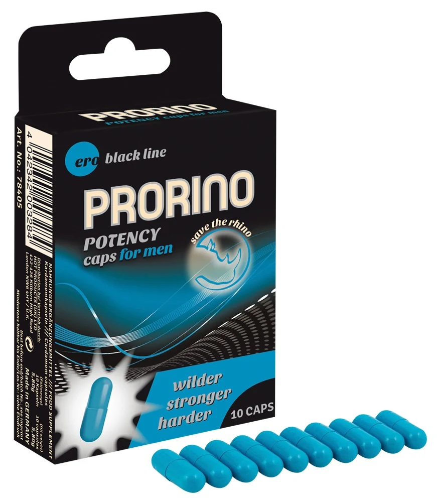PRORINO Potency caps for men nahrungsergänzungsmittel