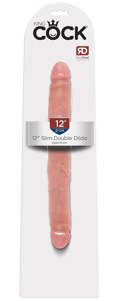 King Cock 12“ Slim Double Dildo 30,5 cm