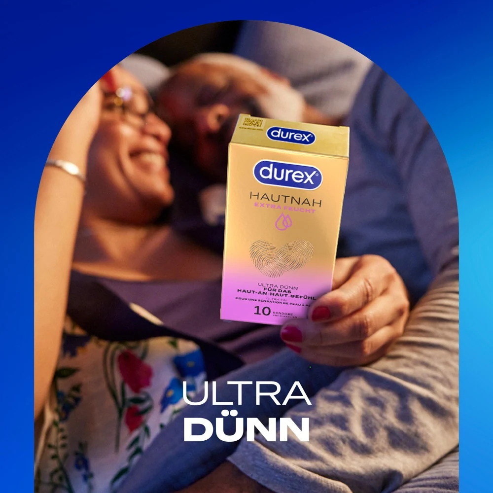 Durex Hautnah Extra Moist Condooms 10 Stuks