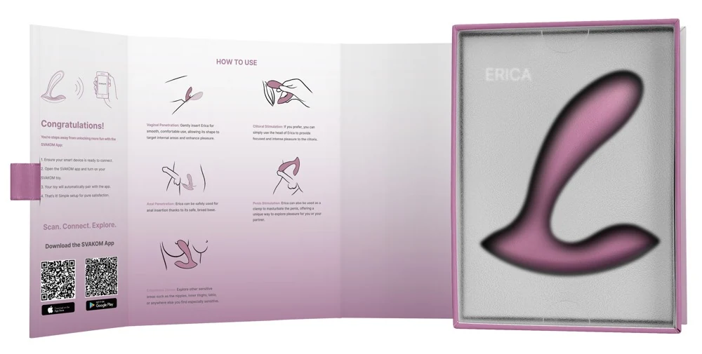 SVAKOM Erica 10,4 cm vibrator