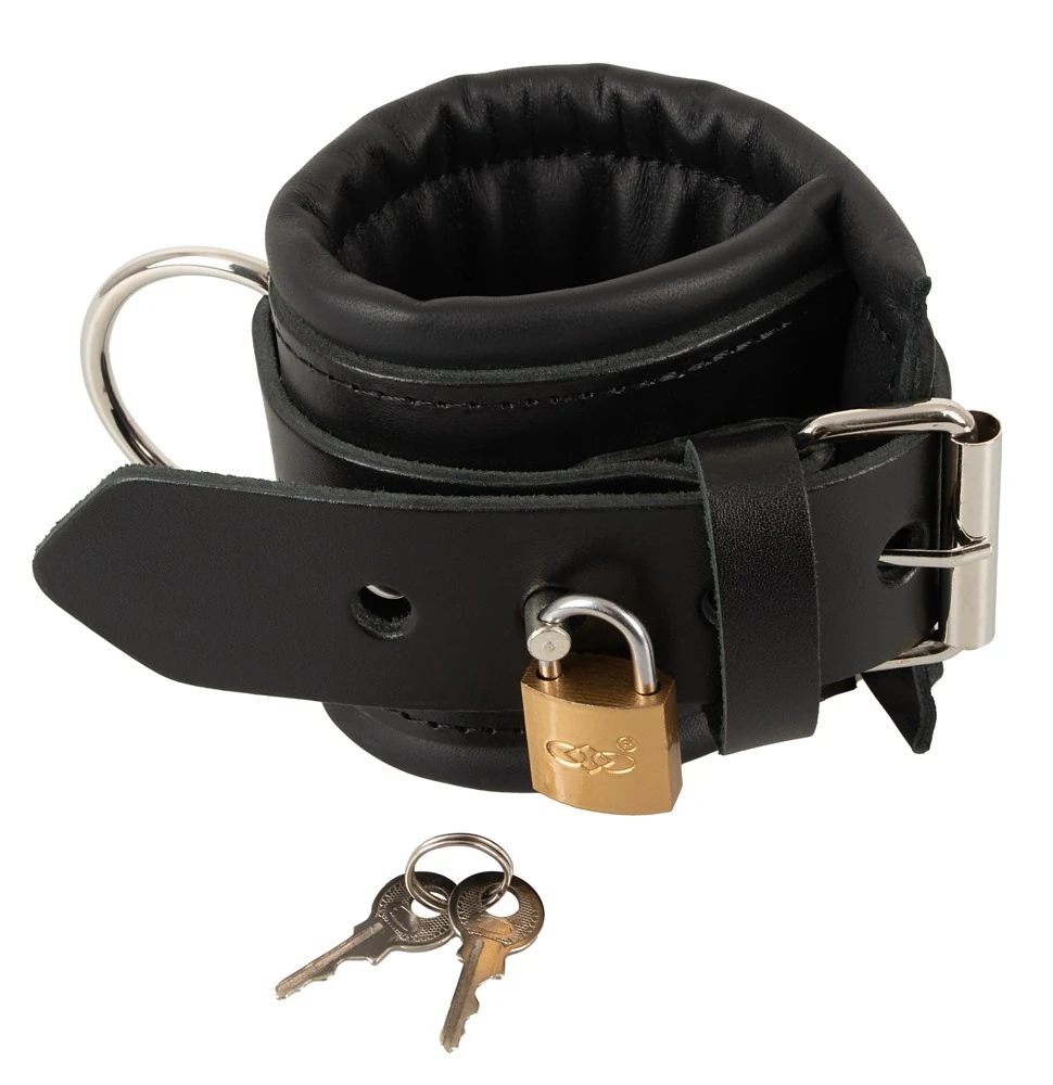 ZADO Handfessel aus Leder bondage fesseln