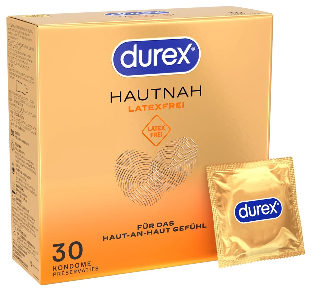 Durex latexvrije condooms Real Feel 56 mm
