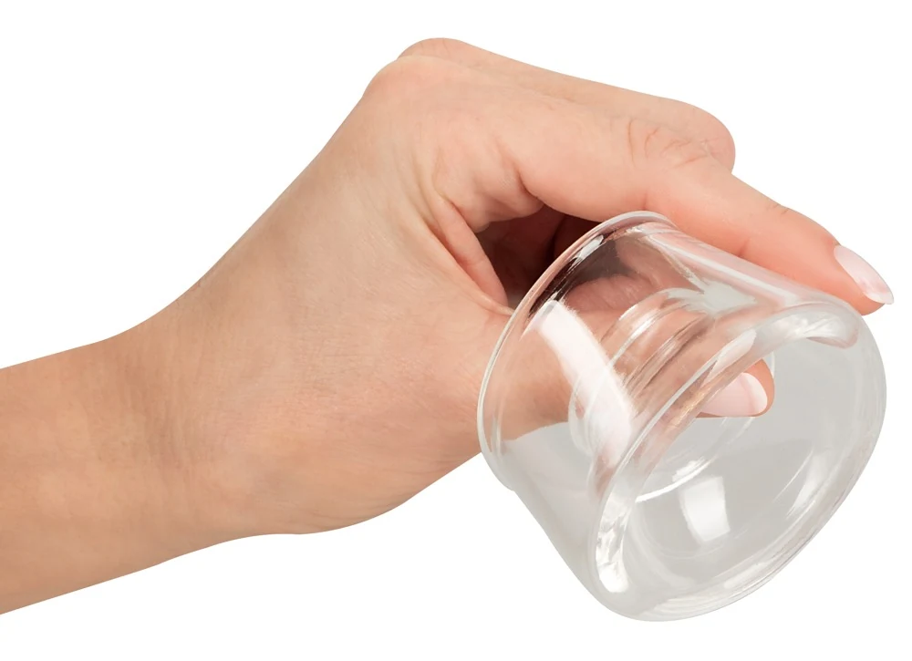 Transparante vervangingsmof voor pomp 6 cm