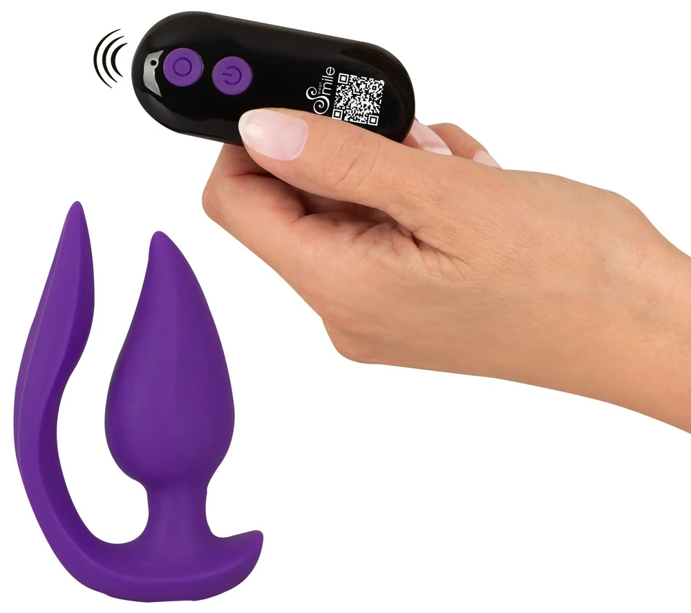Sweet Smile RC 2 in 1 Plug Panty Vibe 11 cm vibrator