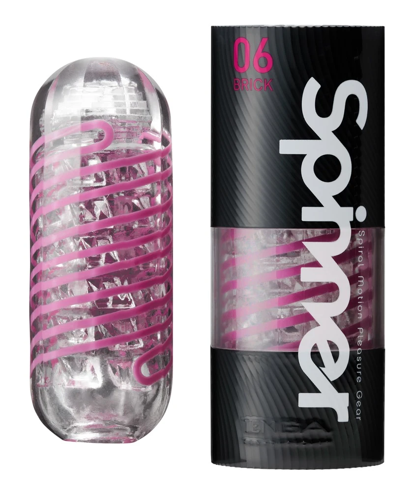 TENGA herbruikbare masturbator met spiraaleffect