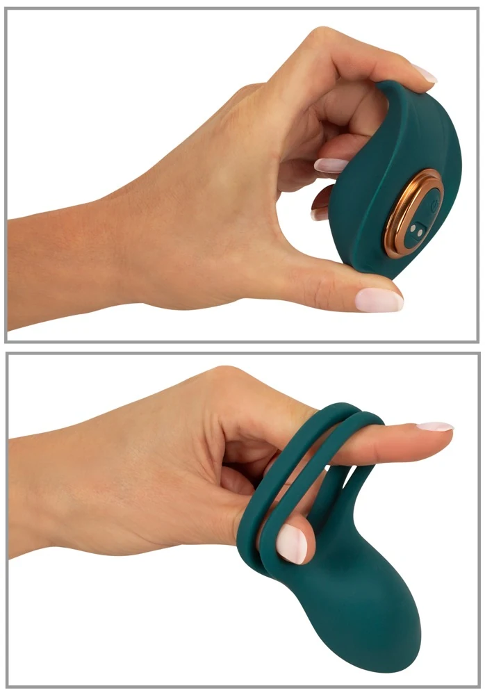 Couples Choice RC Mini Vibrator with 4 Attachments