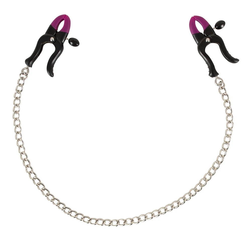 Bad Kitty Silicone Nipple Clamps ketten klemmen