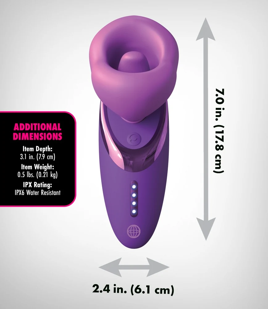 Fantasy For Her Pleasure Sucker 17,8 cm vibrator