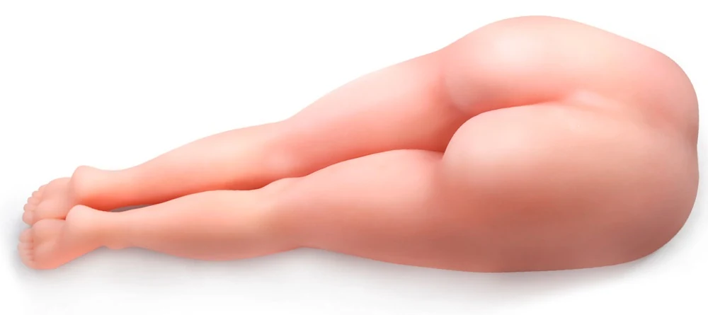Torso masturbator met benen en voeten