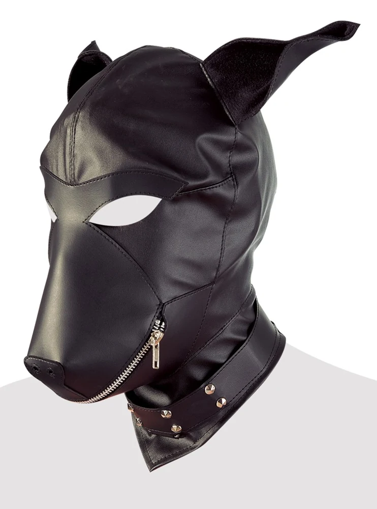 fetish Collection Dog Mask masken knebel