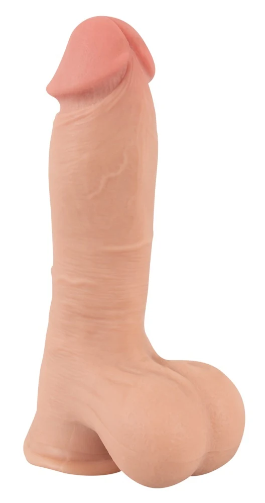 Nature Skin Dildo with moveable 19,9 cm
