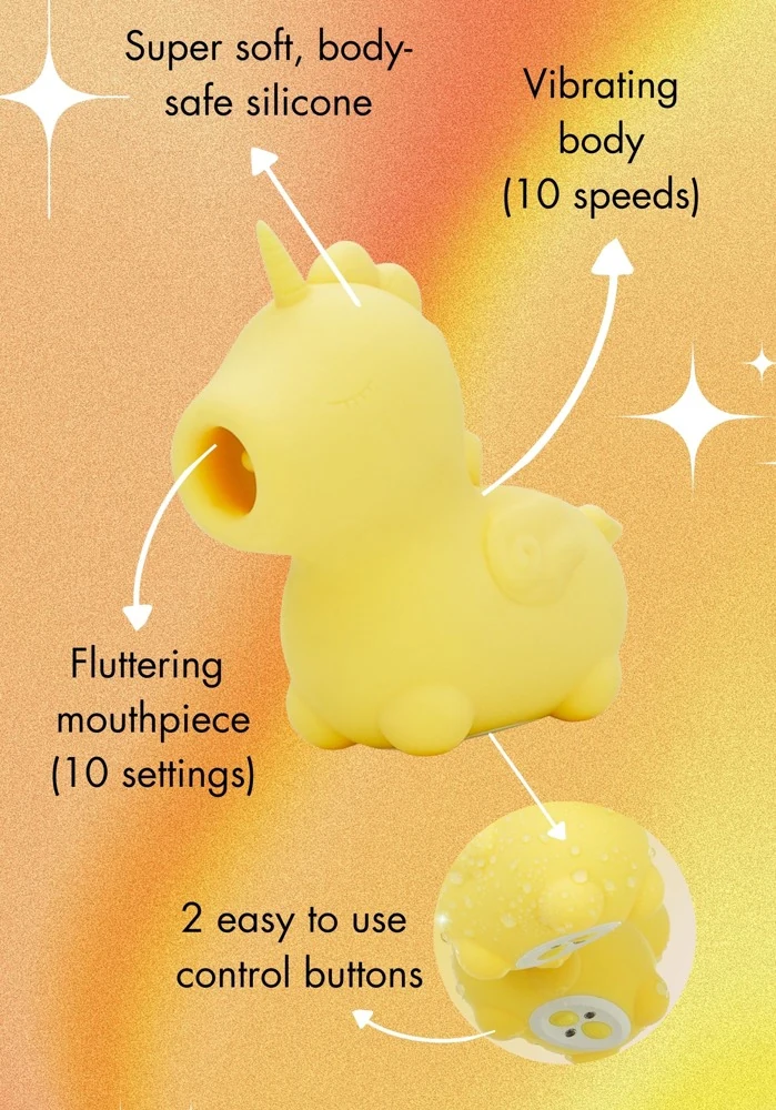 Unihorn Bean Blossom 9 cm vibrator