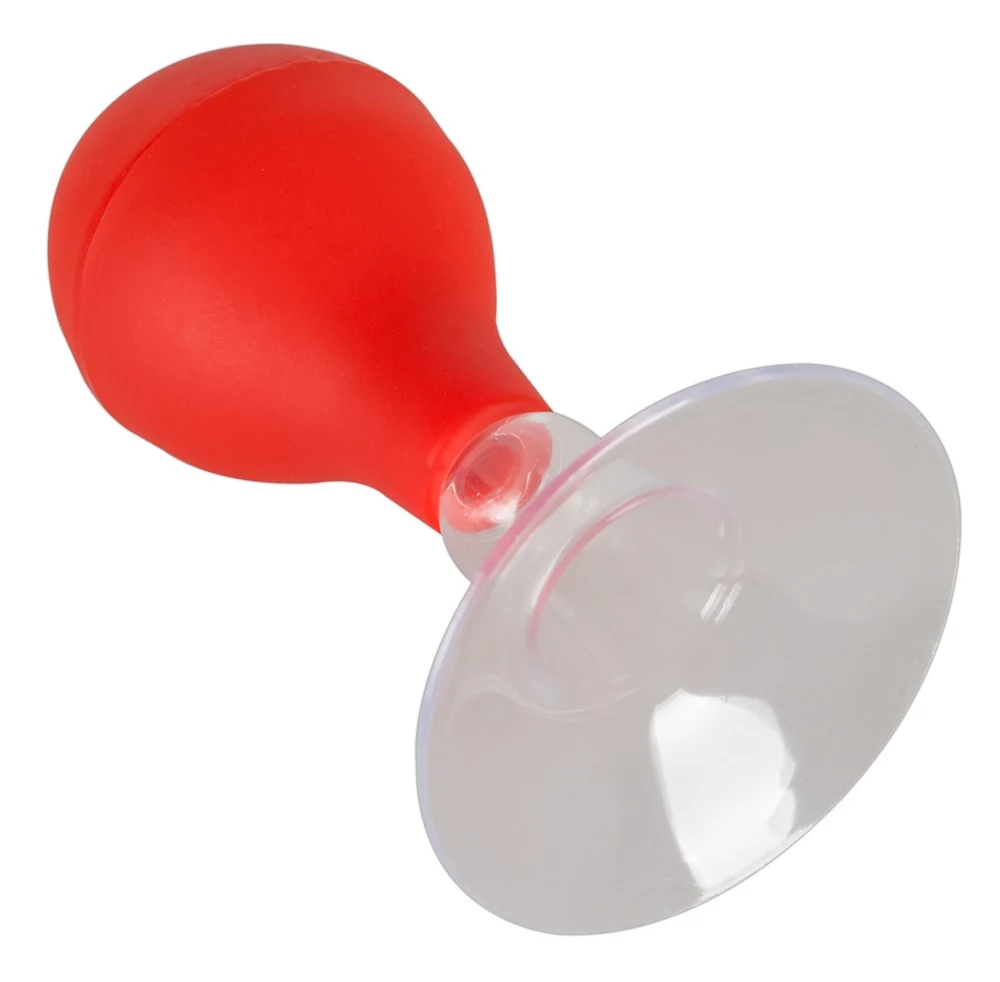 Tepelzuigers rood transparant