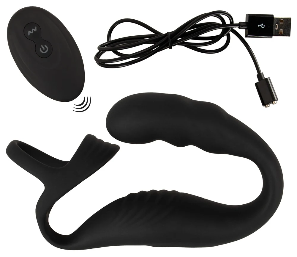 Rebel Cock Ring with RC Prostate Plug vibrator