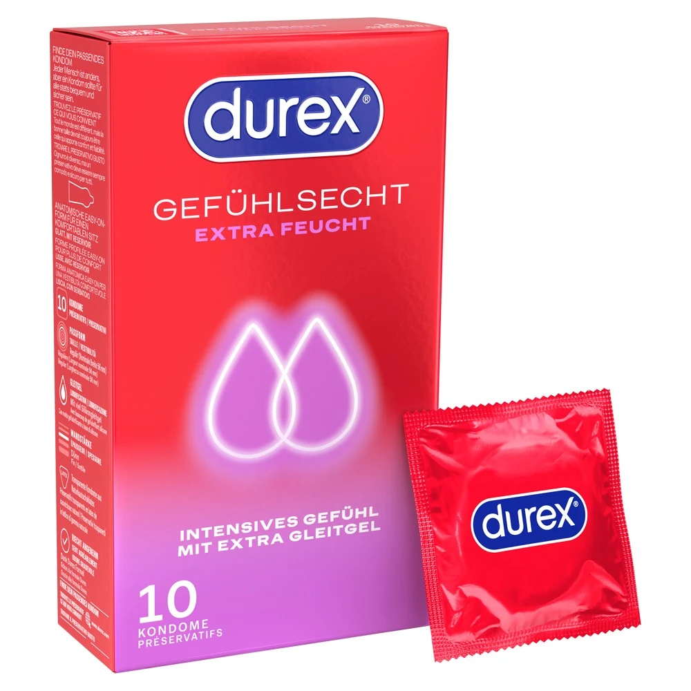 Durex Gefühlsecht Extra Feucht kondome