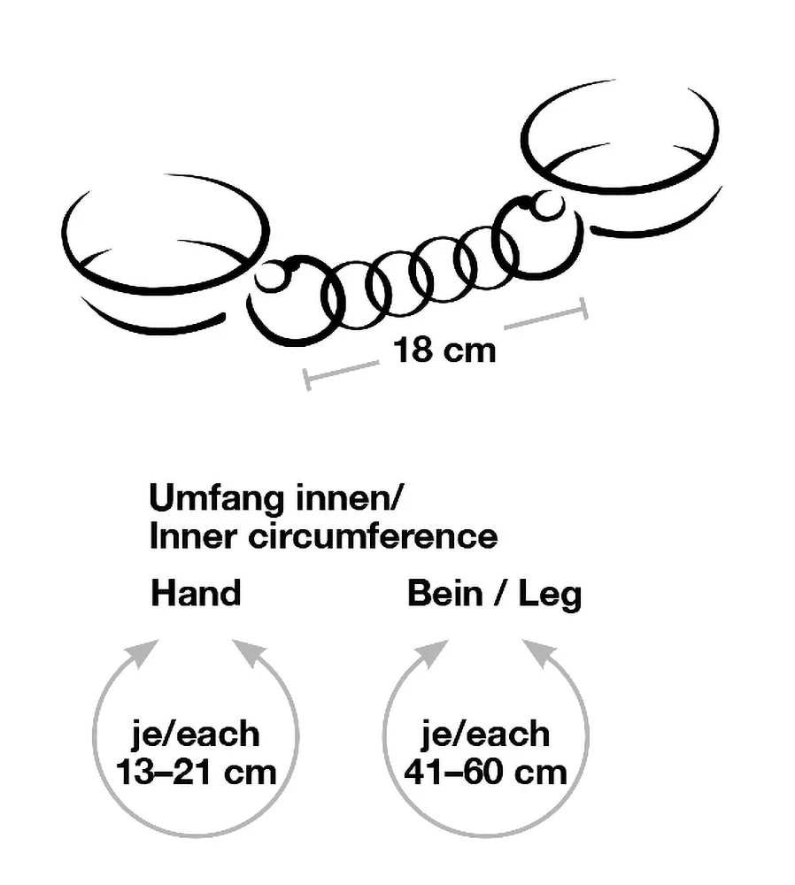 Bad Kitty Hand-Bein-Fessel bondage fesseln